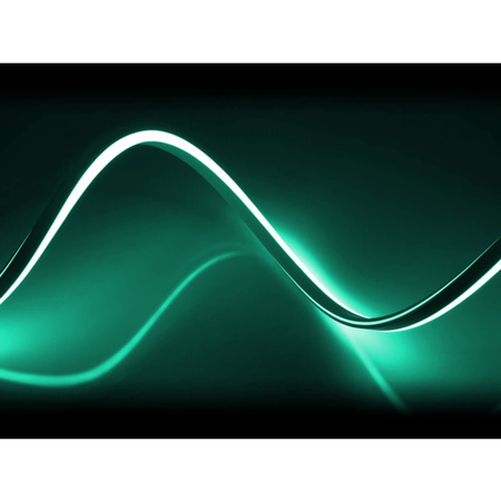 Taśma LED NEON 12V 10W 120LED Błękitna IP67 6x12mm 1m Lumiled