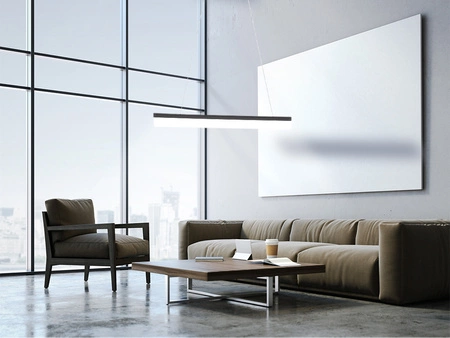 Lampa wisząca BEAM LED 18W 1260lm 4000K neutralna MiLAGRO metal i akryl