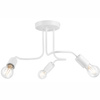 Lampa Sufitowa CHARLIE 3xE27 Biała LM-3.120 Lamkur