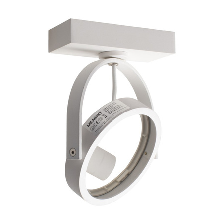 Oprawa Natynkowa Halogenowa Lugar Biała 1xAR111 GU10 Spot Milagro