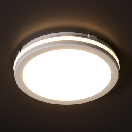 Plafon Led Sufitowy Lampa Ścienna Natynkowa CCT IP65 20W Biała Kanlux