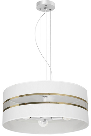 Lampa Wisząca Sufitowa ULTIMO Biała 3xE27 Milagro