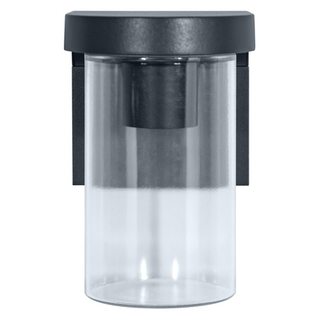 Lampa Ogrodowa Zewnętrzna Kinkiet Elewacyjny LED E27 IP44 Szary Endura Ledvance