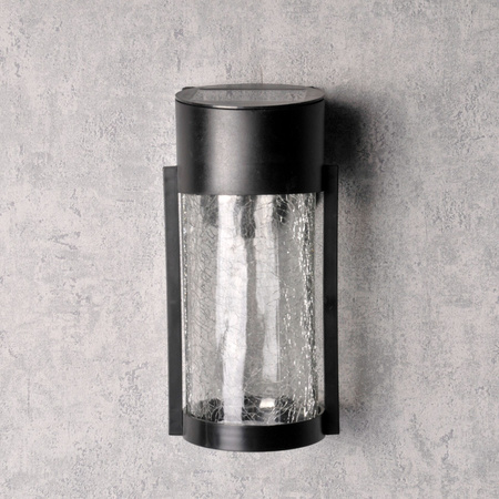 Kinkiet Lampa Solarna LED Ogrodowa Elewacyjna 4000K IP44 Czujnik Zmierzchu