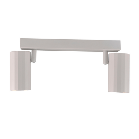 Oprawa Ścienno-Sufitowa Reflektor Punktowy 2x GU10 Biała Złota NICEA Sanico Goldlux