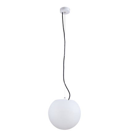Lampa Wisząca Oprawa Zewnętrzna Sufitowa Ogrodowa E27 Biała Wodoodporna IP65 Nowoczesna CUMULUS S 9751 Nowodvorski