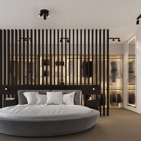 Lampa Sufitowa Reflektor Tuba Spot 3x GU10 Czarna Karbon Deep Space SL.1581 Sollux