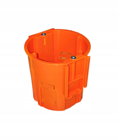 Puszka Instalacyjna Podtynkowa Podwójna Głęboka Elektryczna 1x60 z Wkrętami PAWBOL