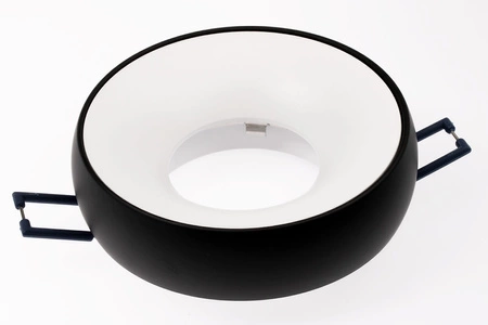 Oprawa HALOGENOWA COLOSEUM Podtynkowa Stała Okrągła Czarna GU10