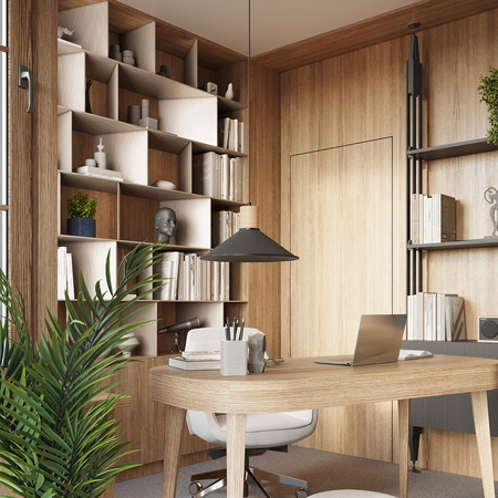 Lampa Sufitowa Wisząca Zwis E27 Geometryczna Czarna Skandynawska Jaga Sollux