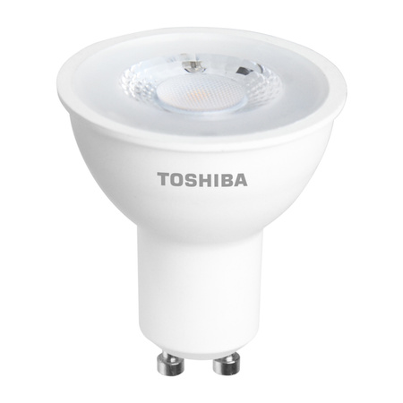 Żarówka LED GU10 5W = 50W 345lm 3000K Ciepła Reflektor Punktowy TOSHIBA Ściemnialna