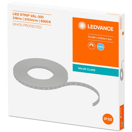 Taśma LED Pasek 24V 14,5W 300LED Zimna IP65 5m Ledvance