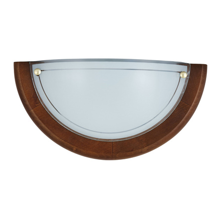 Półplafon Kinkiet Ścienny Lampa LED E27 Brązowy Klasyczny Ufo 5407 Rabalux