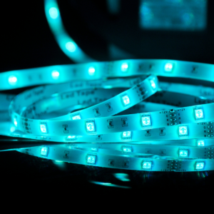 Taśma LED Pasek 14W RGB 150LED SMD IP65 5m + sterownik + zasilacz