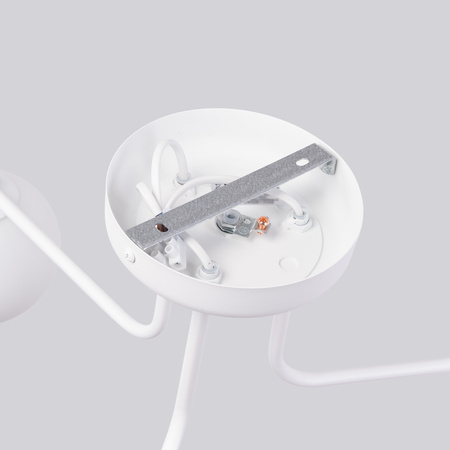 Lampa Wisząca Sufitowa Żyrandol 3x G9 Biała Astral French Sky SL.1659 Sollux