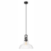 Lampa Wisząca Sufitowa MATTEO E27 Czarna Chrom Loftowa LM-1.1/82 Lamkur