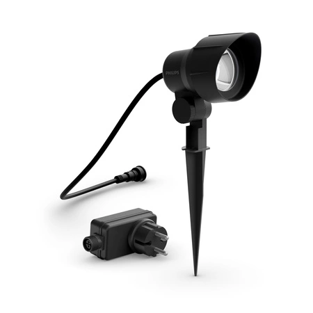 Lampa Ogrodowa Reflektor LED 6W 600lm 2700K IP44 Antracyt Low Voltage 12V Philips