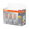 3x Żarówka LED A60 B22d 6.5W = 60W 806lm 2700K Ciepła 300° BASE Osram
