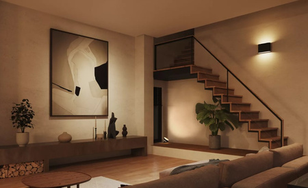 Kinkiet LED Zewnętrzny/ Wewnętrzny ścienny 10,2W 1020lm IP44 Dymera Philips