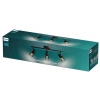 Lampa Sufitowa Reflektor 3x E14 Czarna Palms Philips