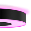 Plafon LED Xamento Lampa Sufitowa Natynkowa Łazienkowa Czarna 33,5W 38cm IP44 CCT RGB PHILIPS HUE Bluetooth