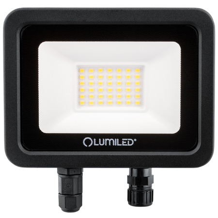 Naświetlacz LED ZUME 30W 3300lm 4000K IP65 Czarny Advanced Lighting Series LUMILED