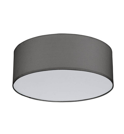 Lampa Sufitowa Plafon Oprawa RONDO GRAPHITE Okrągła Biało-Grafitowa 45cm 4xE27 15W 1087 TK Lighting