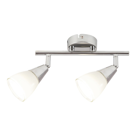 Lampa Sufitowa Punktowa Reflektor Spot 2x E14 Chrom Nowoczesny Nicolette 6768 Rabalux