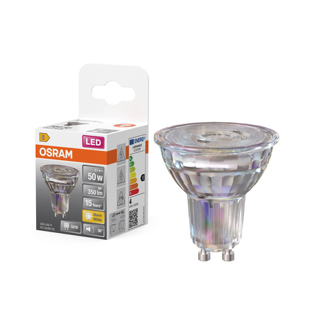 Żarówka LED PAR16 Reflektor GU10 2.4W = 35W 230lm 4000K Neutralna 36° STAR CLASSIC Osram