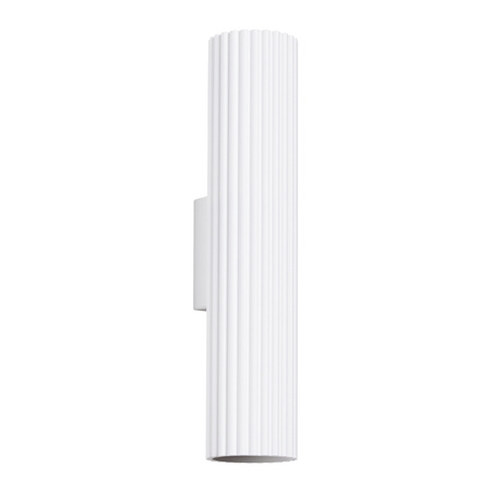 Lampa Ścienna Kinkiet Tuba Spot 2x GU10 Biała Karbon Deep Space SL.1539 Sollux