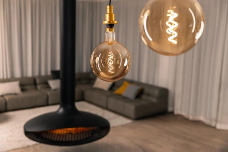 Żarówka LED Dekoracyjna G200 Kula E27 4.8W = 33W 400lm 2200K Ciepła 320° Filament Ściemnialna Vintage 1906 Osram