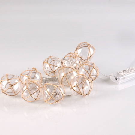 Girlanda Ogrodowa LED Bateryjna 2,1m na baterie 2xAA AHNE GOLDLUX (Polux)