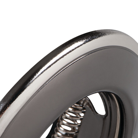 Oprawa sufitowa podtynkowa HORN MR16 GU5.3 12AC/DC Chrom Okrągła KANLUX