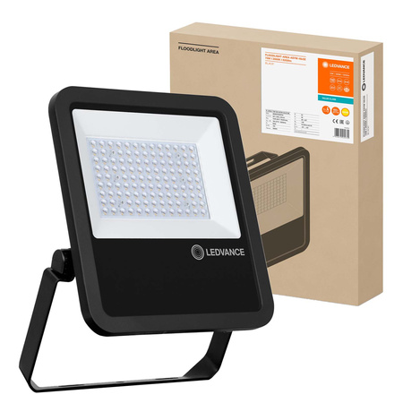 Naświetlacz LED Reflektor Zewnętrzny Lampa 72W 9200lm 3000K IP65 Czarny Floodlight Ledvance
