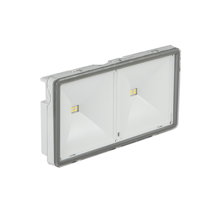 Lampa Znak Awaryjny LED 3.8W 154lm 5000K Zimny Natynkowa Biała IP65 ONTEC Kanlux