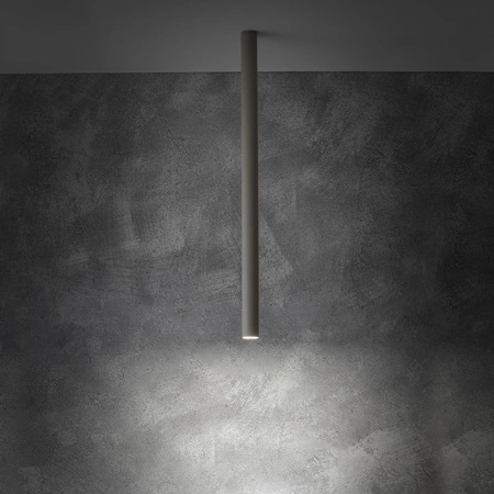 Oprawa Natynkowa Sufitowa GU10 SPOT TUBA Szara FOURTY M 10886 Nowodvorski