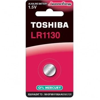 Bateria Alkaliczna Specjalistyczna TOSHIBA LR1130 Blister 1szt