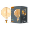 Żarówka LED E27 G200 Kula 8W = 42W 500lm 1800K Ciepła 360° FILAMENT Bursztynowa Ściemnialna Videx