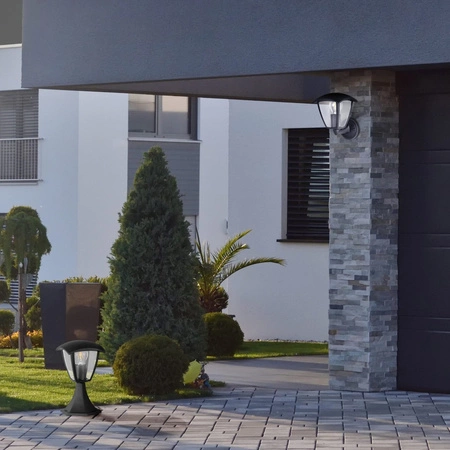 Kinkiet Ogrodowy Lampa Elewacyjna Oprawa Ścienna Góra IGMA E27 - GOLDLUX (Polux)