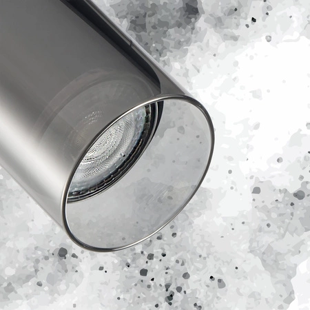 Zestaw Szynowy Szynoprzewód Szyna Listwa 1-Fazowa + 3x Reflektor GU10 Czarna SMOKY Sanico Goldlux