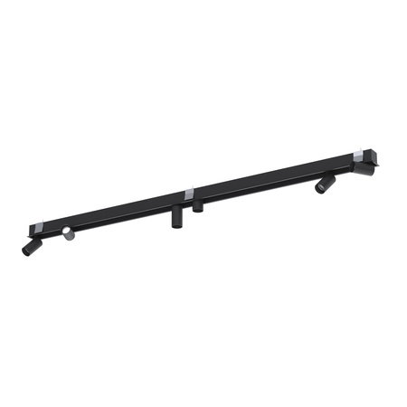 Lampa Sufitowa Oprawa Podtynkowa Reflektor Punktowa 6x GU10 Czarna Nowoczesna MONO DEEP 10463 Nowodvorski