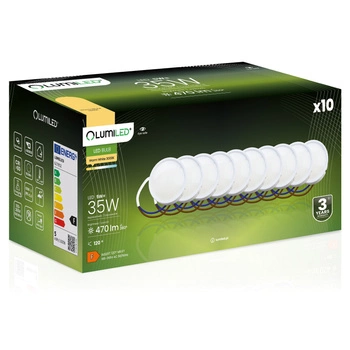 10x Moduł LED INSERT 5W 470LM 120° 3000K Ciepła LUMILED