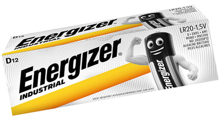 Baterie Alkaliczne ENERGIZER INDUSTRIAL D LR20 12szt