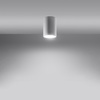 Lampa Sufitowa Oprawa Natynkowa SPOT TUBA GU10 Tubularna Biała Nowoczesna Lagos Sollux