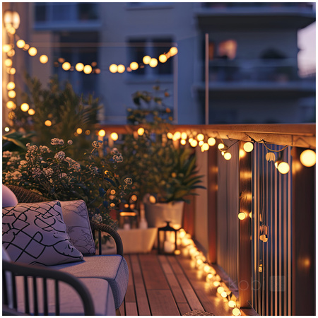 Lampa Solarna Zewnętrzna Ogrodowa LED 0.12W 3000K Ciepła Czarna IP44 Aura Kobi