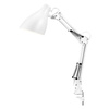 Lampa Stołowa Oprawa Biurkowa Stojąca Klips Regulowana E27 Biały USB-C Office Line Ledvance