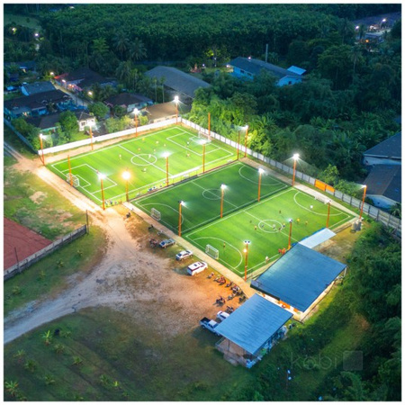 Naświetlacz LED Zewnętrzny Ogrodowy 300W 45200lm 4000K Neutralny 90° Ściemnialny IP65 IK08 Czarny US Kobi