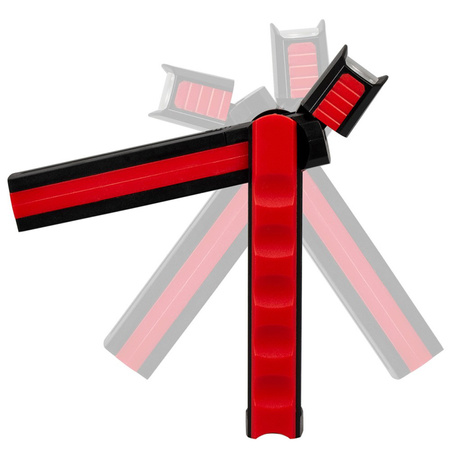 Latarka Na Baterie LED 4xAAA 120lm Warsztatowa Składana Robocza Magnes Hak VA0101 Vayox