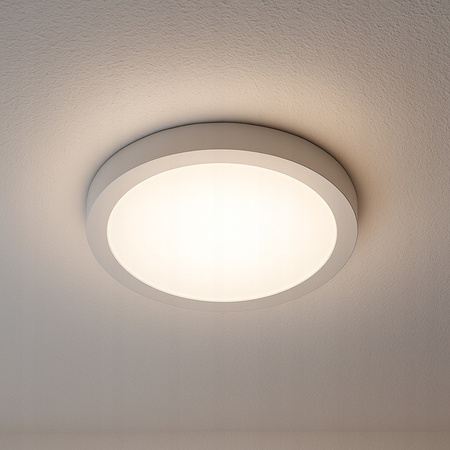 Panel LED Oprawa Sufitowa 12W 960lm 4000K Neutralny Natynkowy Okrągły Biały Proma Masterled