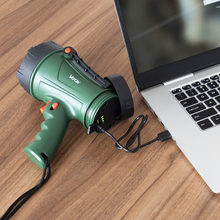 Latarka Szperacz LED Akumulatorowa Warsztatowa USB 15W 1200lm IP68 Lampa Biwakowa VA0041 Vayox